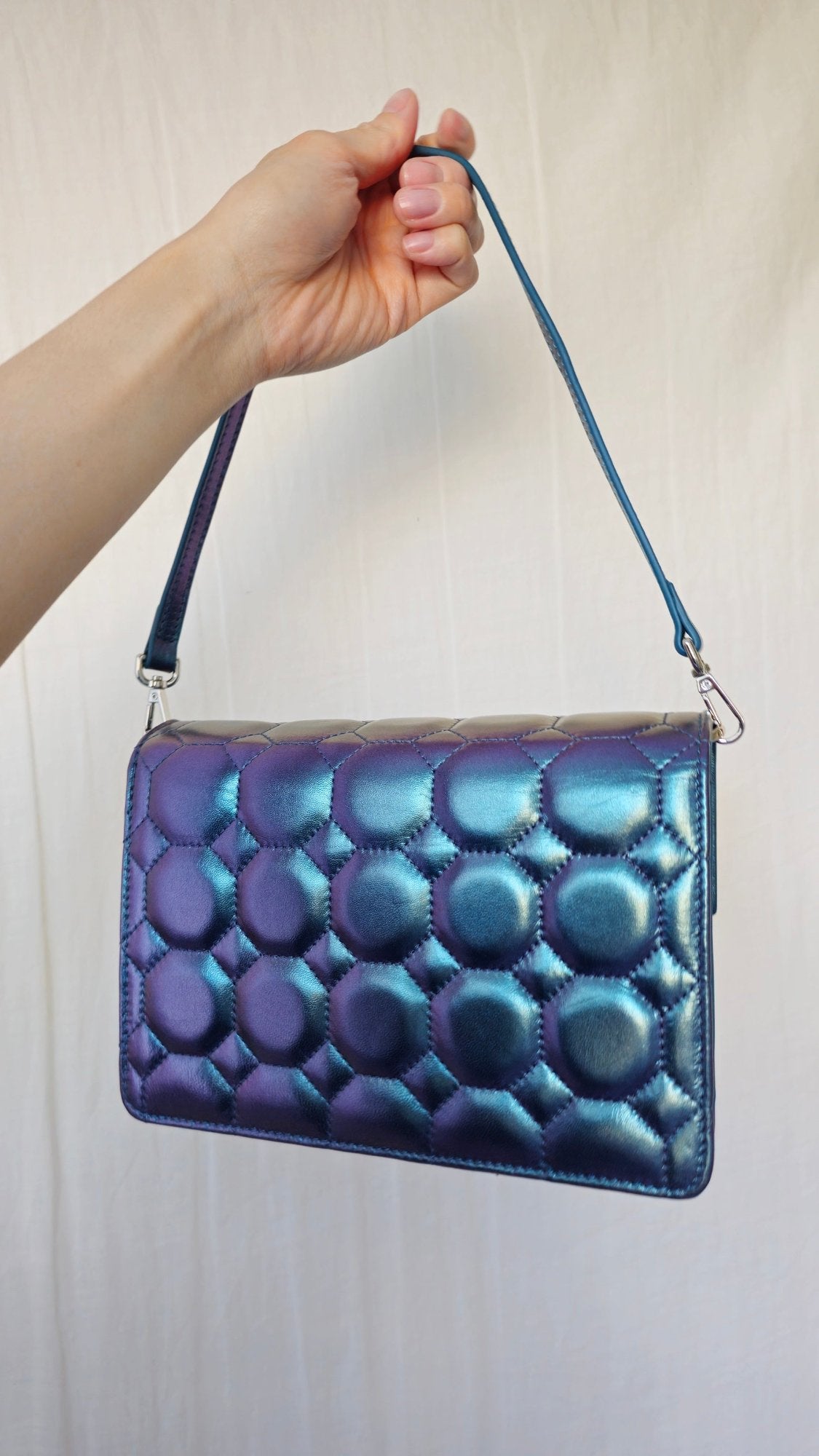 The Aster Bag in Mermaid Purple